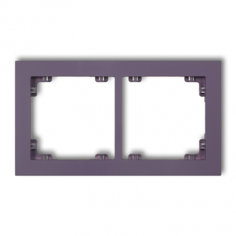 KARLIK - DECO PASTEL RAMKA 2-KROTNA MATT WRZOSOWY 50DR-2 - 50DR-2