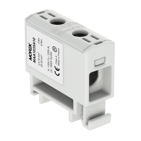 MOREK - OTL35 szary 1xAl/Cu 2,5-35mm2 1000V AC/1500V DC Zacisk uniwersalny - MAA1035A10