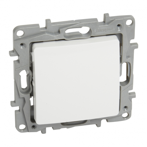 LEGRAND - ŁĄCZNIK KRZYŻOWY ZACISKI ŚRUBOWE 10AX 250V IP20 BIAŁY NILOE2 - 764504