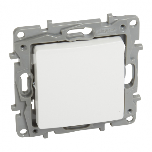 LEGRAND - ŁĄCZNIK 1 BIEGUN ZACISKI AUTOMATYCZNE 10AX BIAŁY NILOE2 - 764500