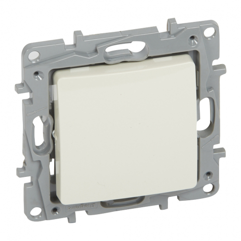 LEGRAND - ŁĄCZNIK SCHODOWY POJEDYNCZY ZACISKI AUTOMATYCZNE 10AX KREMOWY NILOE2 - 764601