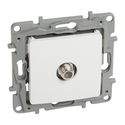 LEGRAND - GNIAZDO TV F-F KOŃCOWE BIAŁY NILOE - 764549