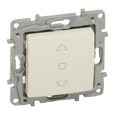 LEGRAND - ŁĄCZNIK STEROWANIA ROLET ZACISKI ŚRUBOWE 250V IP20 KREMOWY NILOE2 - 764611