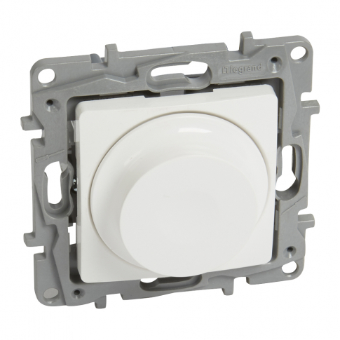 LEGRAND - ŚCIEMNIACZ OBROTOWY 2-PRZEWODOWY 400W BIAŁY NILOE2 - 764588