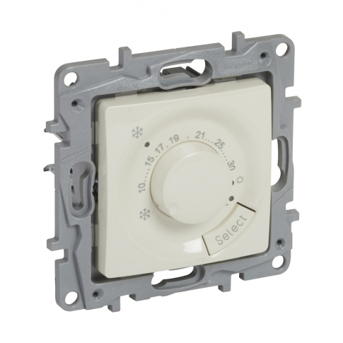 LEGRAND - TERMOSTAT OBROTOWY KREMOWY NILOE. - 764687