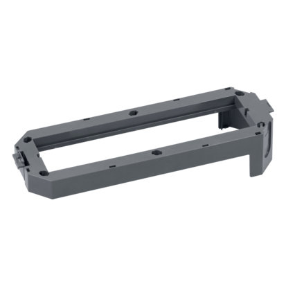 KONTAKT SIMON - Ramka osprzętowa na 2x SIMON 500 (100x50mm); szary - FBA401/1