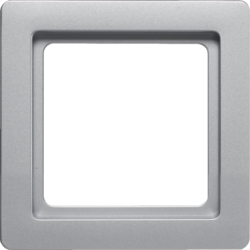 HAGER - RAMKA POJEDYNCZA ALUMINIUM AKSAMIT LAKIEROWANY Q.1 - 10116084