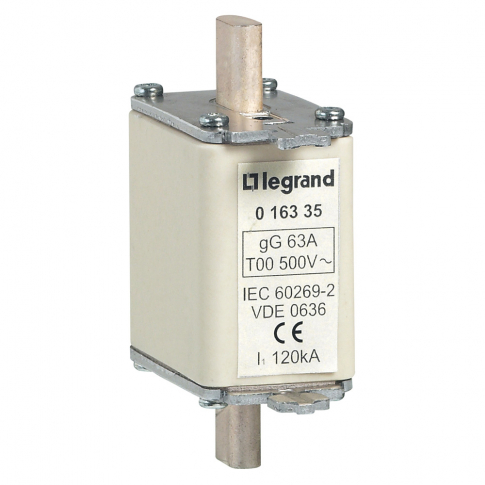 LEGRAND - WKŁADKA BEZPIECZNIKOWA NOZ.00/GG 63A WSK. - 016335