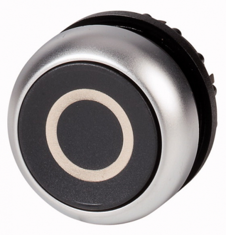 EATON - PRZYCISK PŁASKI CZARNY SYMBOL X0 M22-D-S-X0 . - 216609