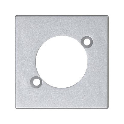 KONTAKT SIMON - Płytka K45 do gniazd XLR (NEUTRIK); aluminium - K122/8