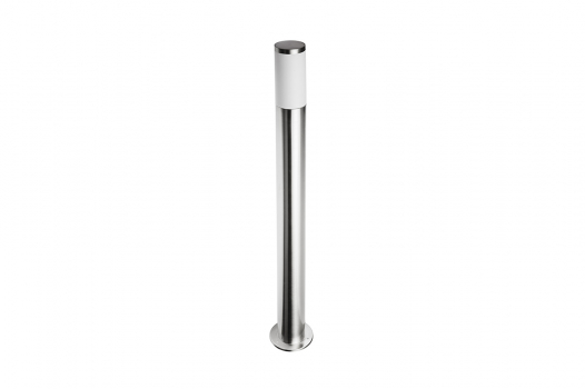 GTV - OPRAWA OGRODOWA E27, MAX.40W, IP54, AC220-240V, 50-60HZ, SŁUPEK, INOX MILAN-P 100. - OS-MILA10P-00