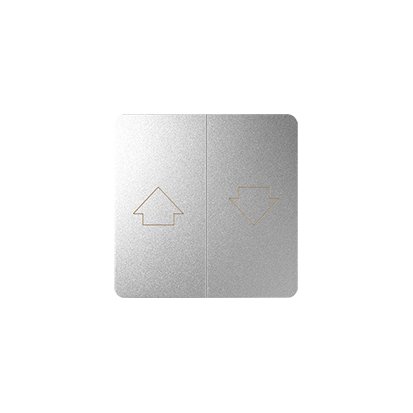 KONTAKT SIMON - Klawisze do mechanizmu 75331-39; aluminium - 82028-93