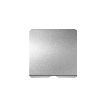 KONTAKT SIMON - Pokrywa do gniazda głośnikowego / łączników z cięgnem; aluminium - 82051-93