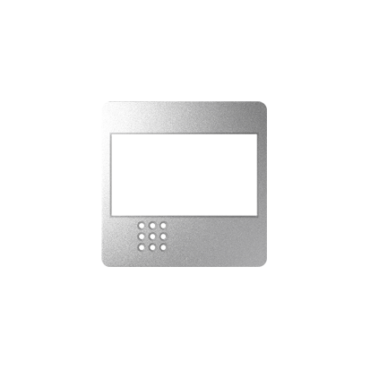 KONTAKT SIMON - Pokrywa do produktów zdalnie strowanych; aluminium - 82080-93