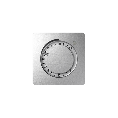 KONTAKT SIMON - Pokrywa do obrotowych regulatorów temperatury; aluminium - 82505-93