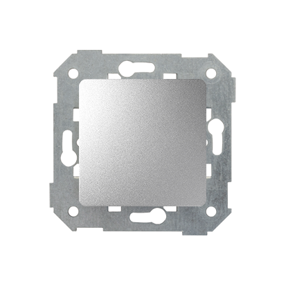 KONTAKT SIMON - Zaślepka ramki (moduł); aluminium - 82800-93