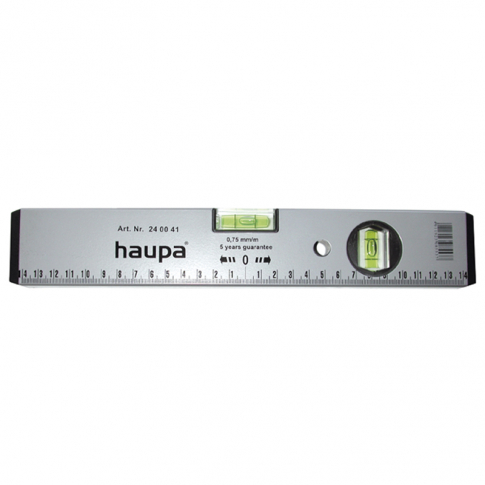 HAUPA - POZIOMNICA Z LEKKEGO METALU 300 MM - 240041