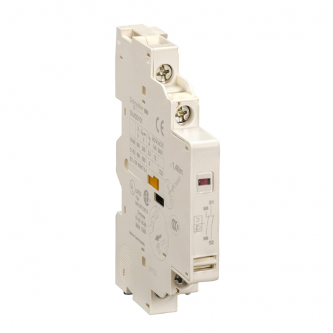 SCHNEIDER ELECTRIC - STYK 1NZ BEZZWŁOCZNY + 1NZ SYGNALIZACYJNY AWARII. - GVAD0101