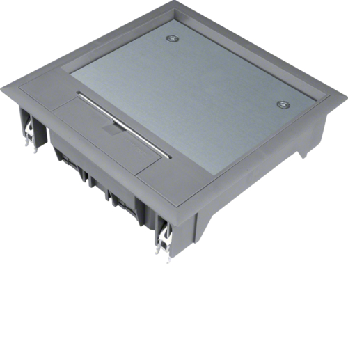 HAGER - POKRYWA UCHYLNA VQ06 200X200MM WYKŁADZINA 12MM STAL SZARY PA TEHALIT.VE-EE - VQ06127011