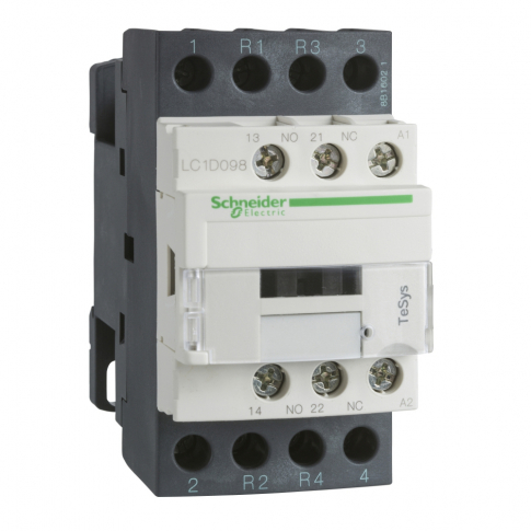 SCHNEIDER ELECTRIC - STYCZNIC 20A 4 POLOWY AC-1 (2NO 2NC) 110VAC COIL. - LC1D098E7
