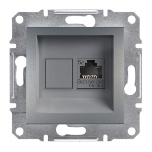 SCHNEIDER ELECTRIC - GNIAZDO KOMPUTEROWE KAT.5E UTP BEZ RAMKI STAL ASFORA. - EPH4300162