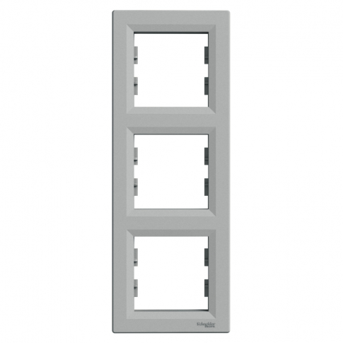 SCHNEIDER ELECTRIC - RAMKA POTRÓJNA PIONOWA ALUMINIUM ASFORA. - EPH5810361