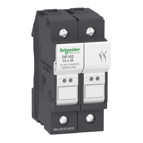 SCHNEIDER ELECTRIC - PODSTAWA BEZPIECZNIKA 10X38MM 2P 32A. - DF102