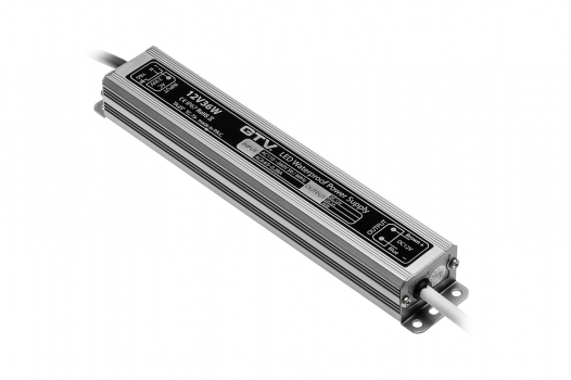 GTV - TRANSFORMATOR LED WODOODPORNY, 36W, IP67, DC 12V. - LD-WZA36W-NW