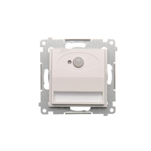 KONTAKT SIMON - Oprawa oświetleniowa LED z czujnikiem ruchu, 230 V AC, 1.4 W, białe ciepłe 3100 K; biały - DOSC.01/11