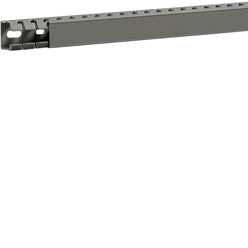 HAGER - KANAŁ GRZEBIENIOWY 25x25 szary wys=25mm szer=25mm pcv (szt=2mb /opak=50m)  - BA7A25025