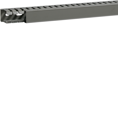HAGER - KANAŁ GRZEBIENIOWY 40x25 szary wys=40mm szer=25mm pcv (szt=2mb /opak=48m) - BA7A40025