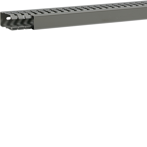 HAGER - KANAŁ GRZEBIENIOWY 60x25 szary wys=60mm szer=25mm pcv (szt=2mb /opak=60m) - BA7A60025