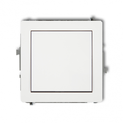 KARLIK - DECO Mechanizm łącznika jednobiegunowego biały mat - 25DWP-1