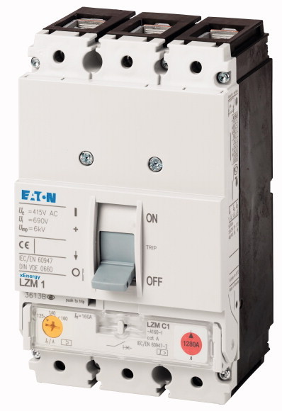 EATON - WYŁĄCZNIK MOCY 160A 3 BIEGUNY 36KA LZMC1 - 111897