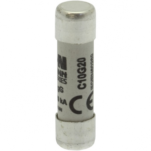 EATON - WKŁADKA BEZPIECZNIKOWA 10X38MM 20A GG ZWŁOCZNA - C10G20