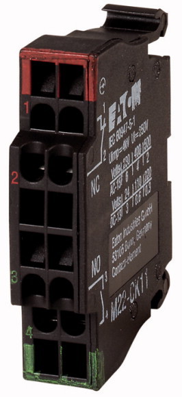 EATON - STYKI ROZWIERNY I ZWIERNY 1NC+1NO MONTOWANY DO ADAPTERA M22-CK11 - 107940