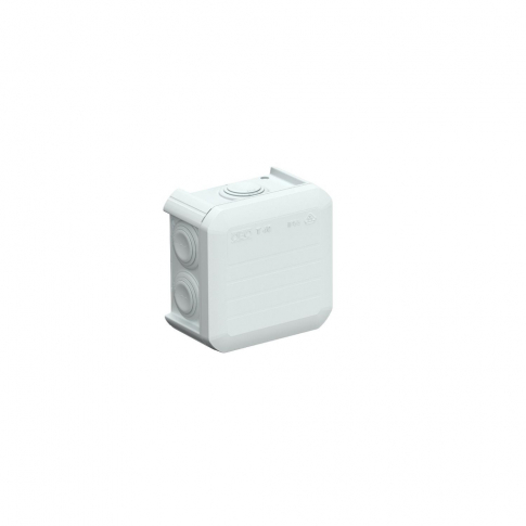 OBO - PUSZKA NATYNK 90X90X52MM ROZGAŁĘŹNA SZARY IP55 T40 - 2007045