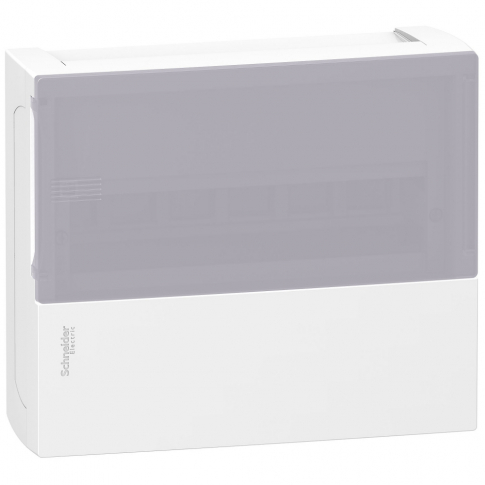 SCHNEIDER ELECTRIC - OBUDOWA NATYNKOWA DRZWI SZARE 1 RZĄD 12 MODUŁÓW/RZĄD IP40 MIP-1-12-NT-G  - MIP12112T