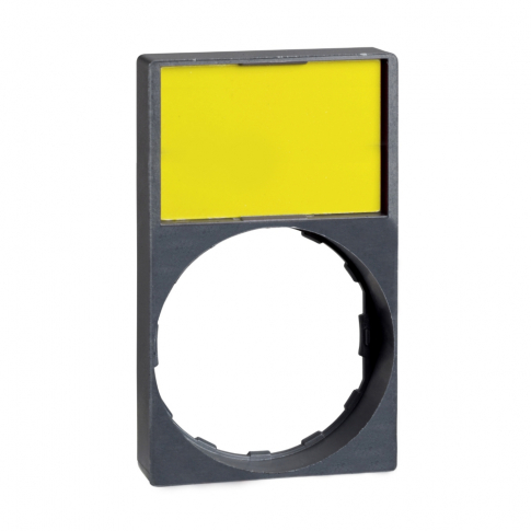 SCHNEIDER ELECTRIC - RAMKA DO MOCOWANIA ETYKIET, ROZMIAR UCHWYTU 30X50MM, Z ETYKIETĄ 18X27 MM - ZBY6H102