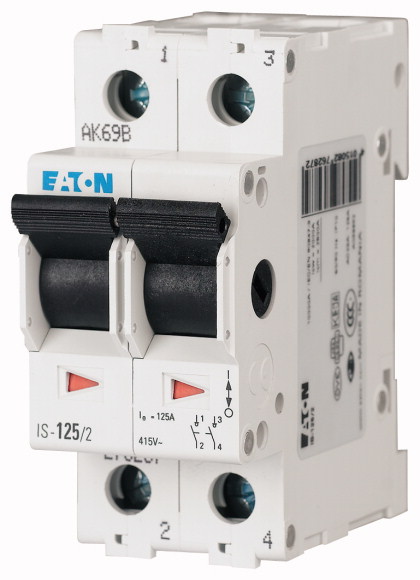 EATON - ROZŁĄCZNIK IZOLACYJNY100A 2 BIEGUNY IS-100/2 - 276283