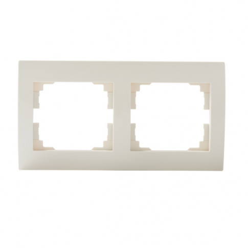KANLUX - Ramka podwójna pozioma LOGI 02-1470-003 kr   - 25177