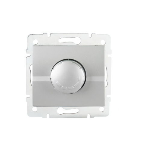 KANLUX - ŚCIEMNIACZ OBROTOWY 500W - Z FILTREM SREBRNY LOGI - 25201
