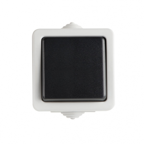 KANLUX - ŁĄCZNIK JEDNOBIEGUNOWY TEKNO SZARY - 25348