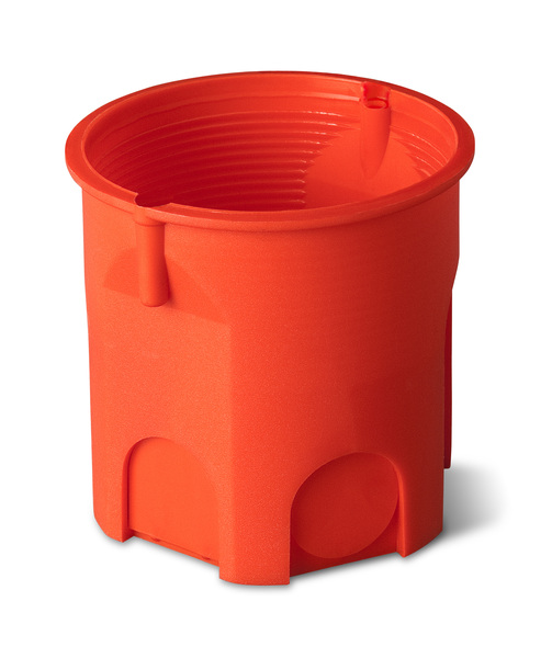 ELEKTRO-PLAST NASIELSK - PUSZKA P/T PK-60 LUX POGŁĘBIANA BEZ WKRĘTÓW DO ŚCIAN MUROWANYCH FI 60X63MM - 0206-50