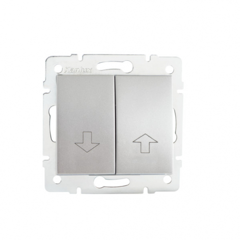 KANLUX - Łącznik żaluzjowy zwierny LOGI 02-1310-143 sr   - 25217