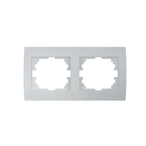 KANLUX - Ramka podwójna pozioma LOGI 02-1470-043 sr   - 25236