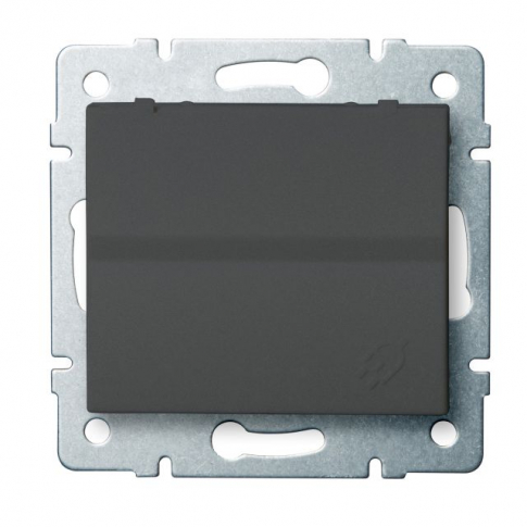 KANLUX - Gniazdo z uziemieniem, IP-44, Schuko LOGI 02-1230-141 gr   - 25264