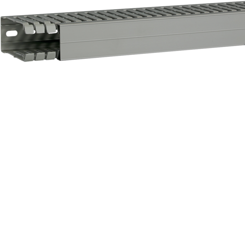 HAGER - KANAŁ GRZEBIENIOWY 80x40 szary wys=80mm szer=40mm pcv (szt=2mb /opak=20m) - BA7A80040