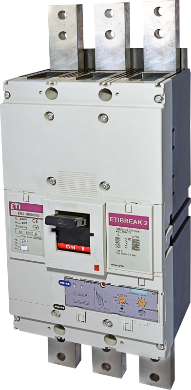 ETI - WYŁĄCZNIK MOCY 3P, 50KA, WYZW. ELEKTRONICZNY EB2 1600/3LE-FC 1600A 3P - 004672250