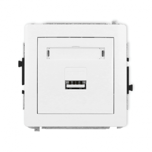 KARLIK - DECO;Mechanizm ładowarki USB pojedynczej, 5V, 1A - DCUSB-1